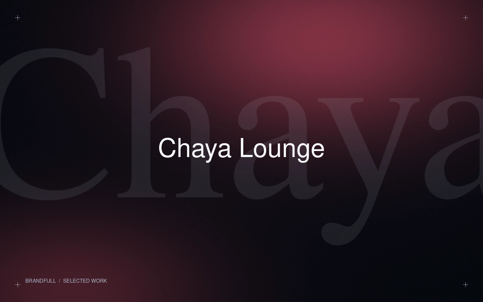 Chaya Lounge