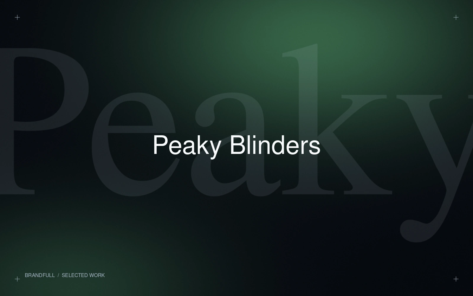 Peaky Blinders