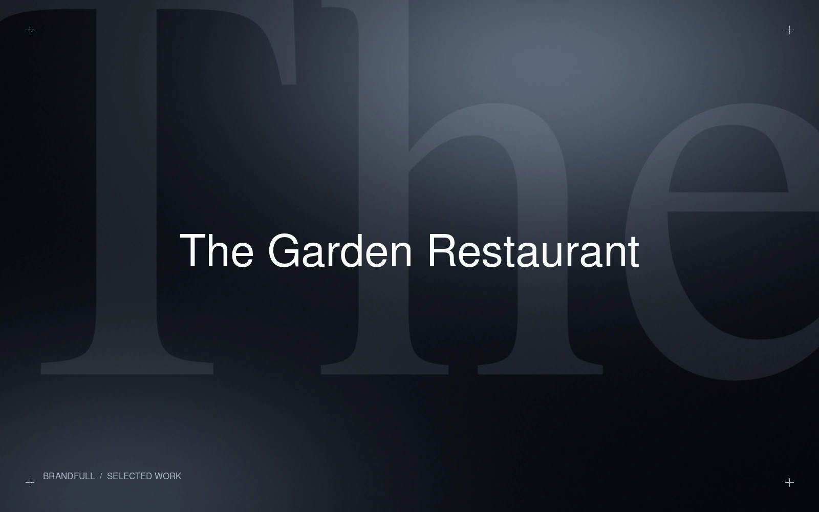The Garden Restaurant